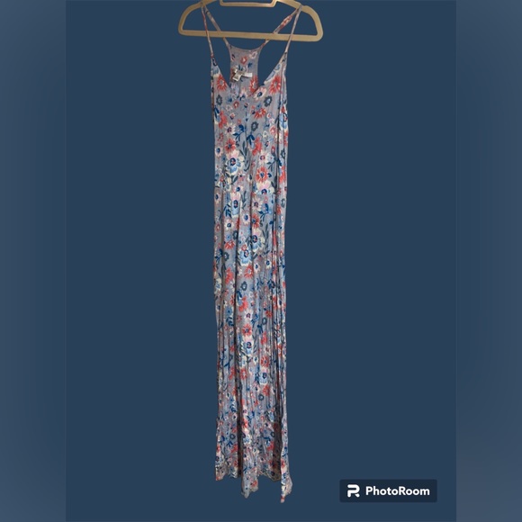 LC Lauren Conrad Floral Maxi Dress Size Medium - Picture 1 of 7